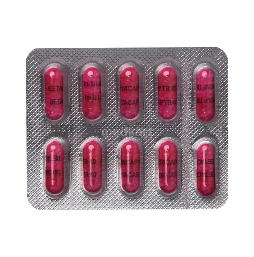 betacap tr 40mg capsule 10's